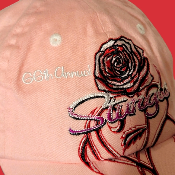 Woman's Adjustable Baseball Cap - Sturgis 2006 - Picture 3 of 9